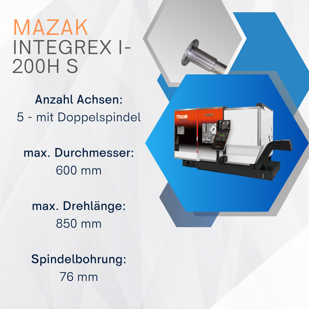 Integrex I-200H S - 5-Achs-Dre-Fräsmaschine mit Doppelspindel